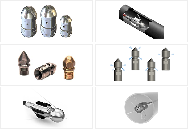 Extensive Range of Hydro Jetting Drain Cleaning Accessories