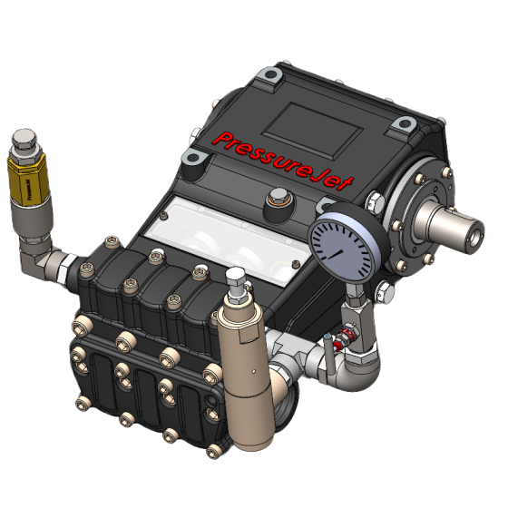 Sewer Jetter Replacement Pump with Accessories | PressureJet