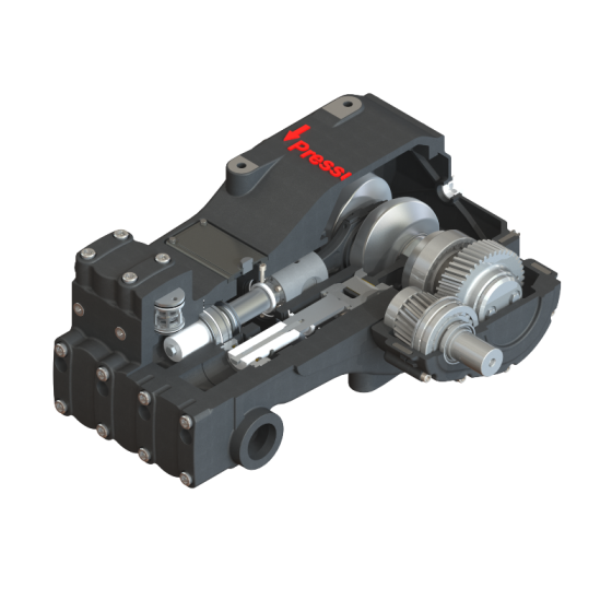 Water Jetting Sewer Cleaning Pumps Cross Sectional View | PressureJet