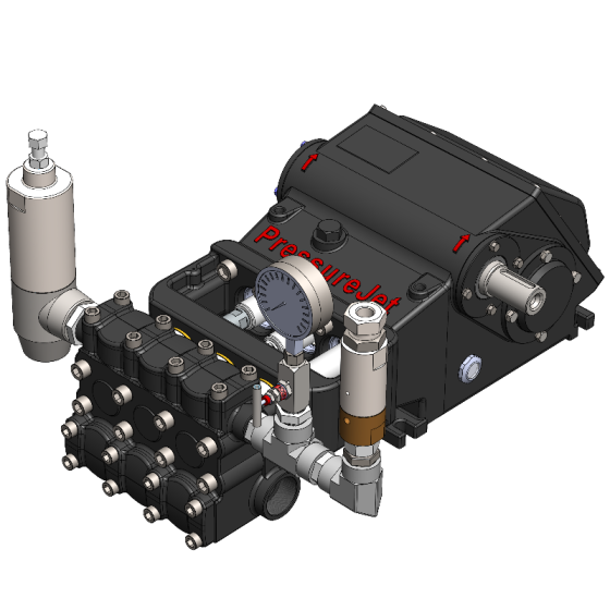 Drain Jetter Pump with Accessories | PressureJet