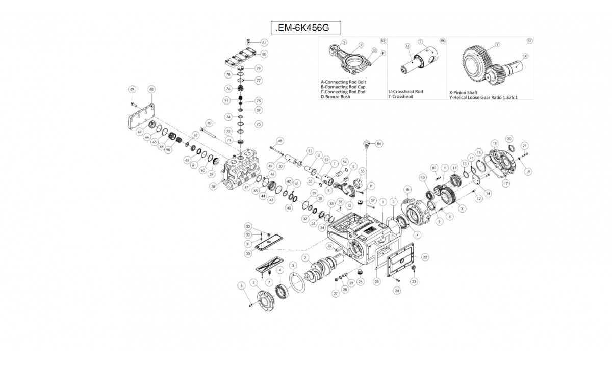 EM 45 Exploded View