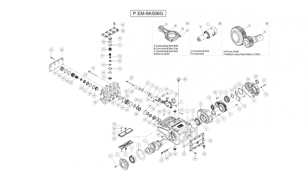 EM 50 Exploded View