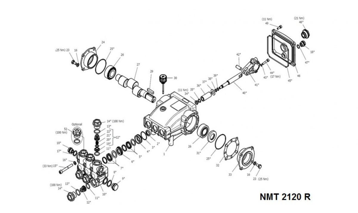 NMT 2120 IR Exploded View