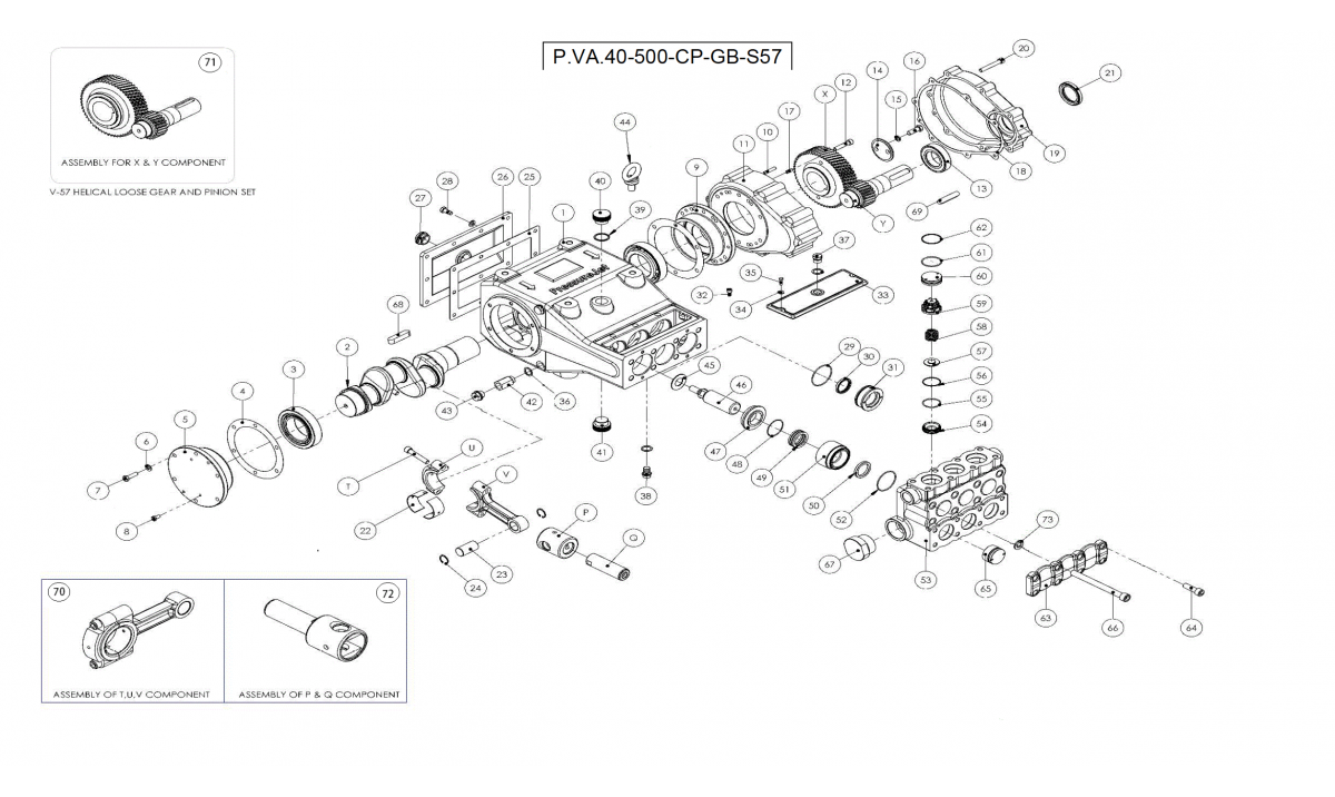 VA 40 Exploded View